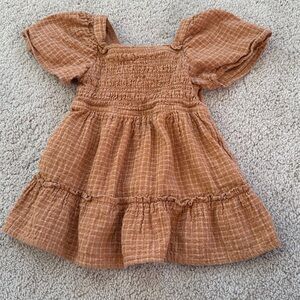 ✨ Cat & Jack Toddler Girls Smocked Dress | Butterfly Sleeves | 18M | Excellent ✨
